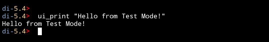 test-mode